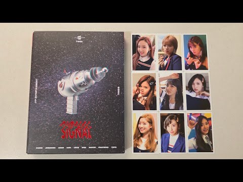 트와이스 (TWICE) Signal Monograph Unboxing - YouTube