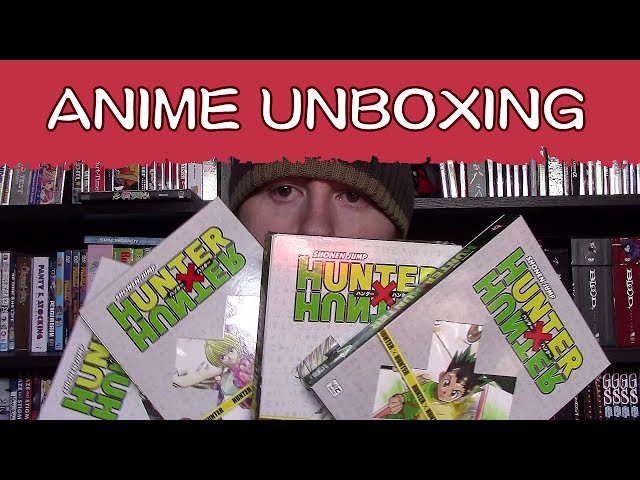 ANIME UNBOXING | Hunter x Hunter 1999 Boxset's 1-4 | Viz Media
