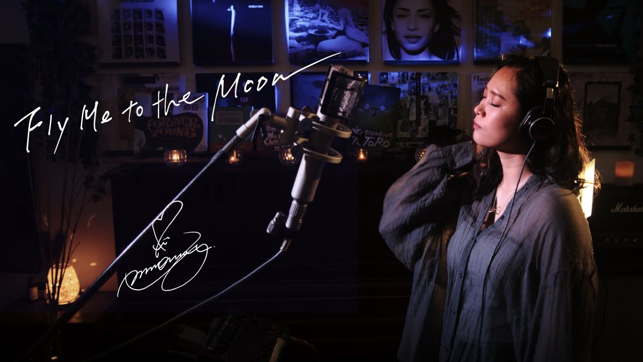 Fly Me to the Moon / Unplugged cover by Ai Ninomiya - YouTube
