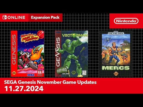 SEGA Genesis – November 2024 Game Update – Nintendo Switch Online