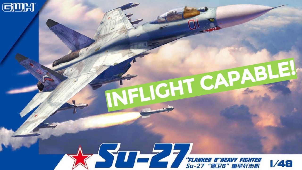 1/48 Great Wall Hobby Su-27 Flanker BUILD REVIEW - YouTube