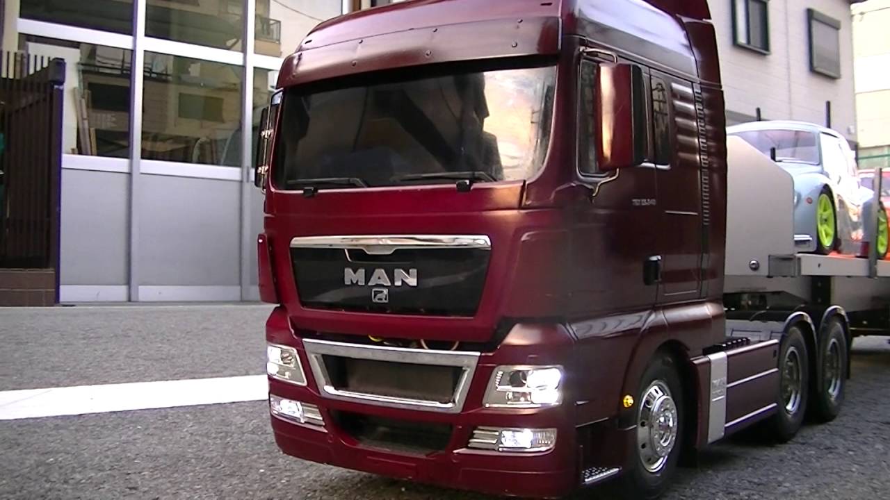 Radio Controlled Truck Tamiya MAN TGX 26.540 6x4 XLX - YouTube
