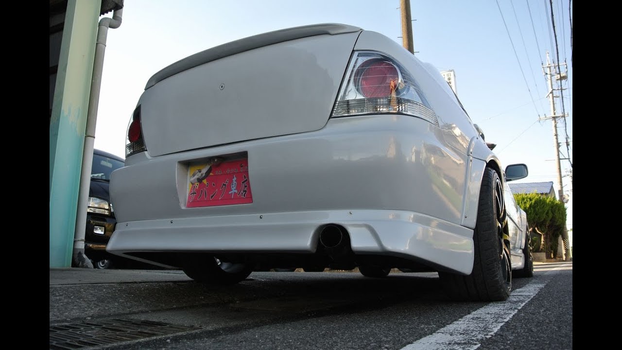 演出無】♡日本で1台！？アルテッツァ後期トランクスムージング