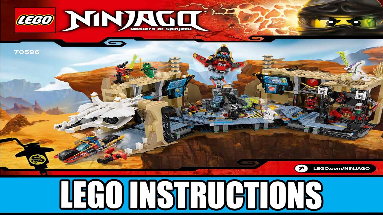 LEGO Instructions | Ninjago | 70596 | Samurai X Cave Chaos - YouTube