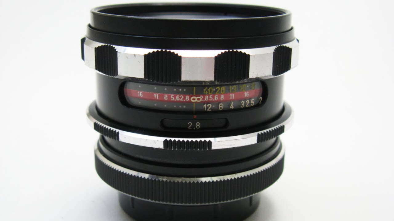 Isco-Göttingen WESTRON 35/2.8 (M42) - YouTube