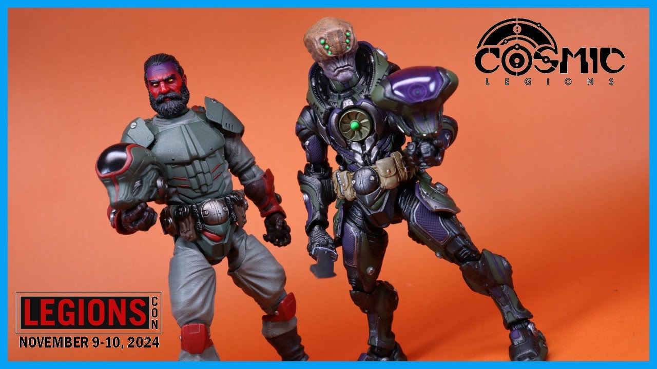 LegionsCon 2024 Exclusive Cosmic Legions AMAZING ALIEN & CREATURE