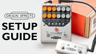 ORIGIN EFFECTS/RevivalDRIVE and Footswitch Bundle【在庫あり