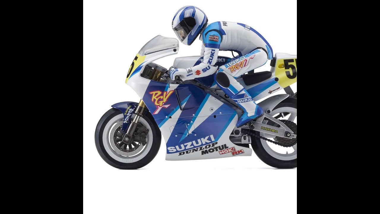 京商 1/8 電動ハングオンレーサー S.R.T. スズキ RGV-Γ 1992 組立