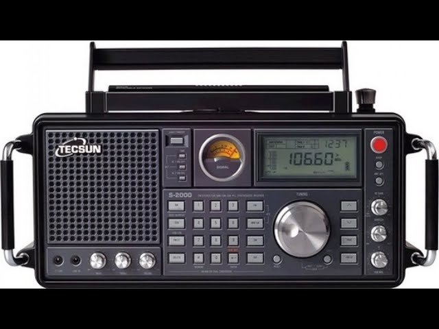 G4NSJ - Tecsun S2000 Short wave, VHF FM, air band, long and medium