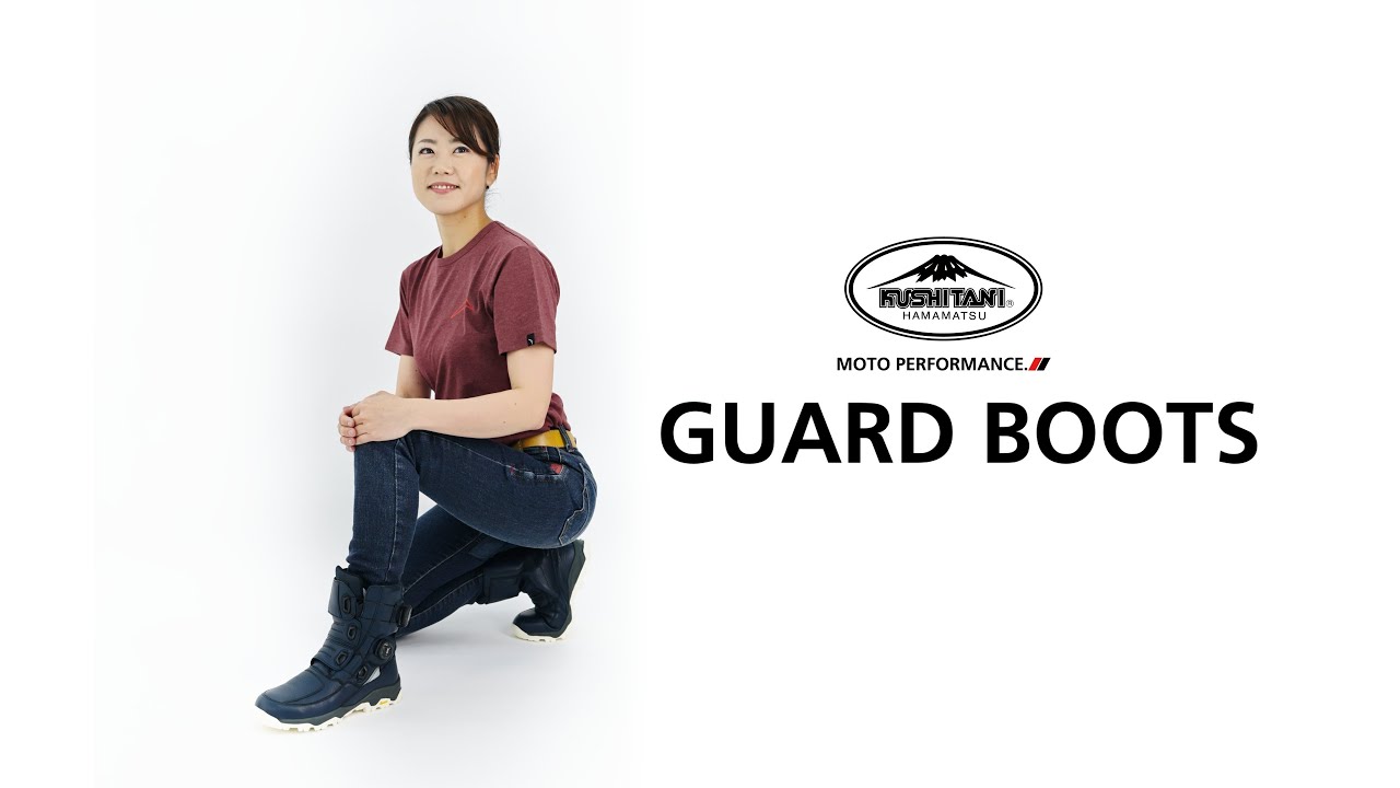 K-4542Z GUARD BOOTS( Water-resistant leather touring boots for