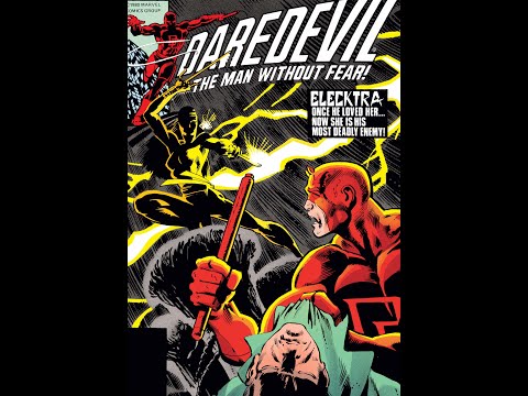 FIRST Elektra! Frank Miller's Daredevil #168, Marvel Comics, 1981