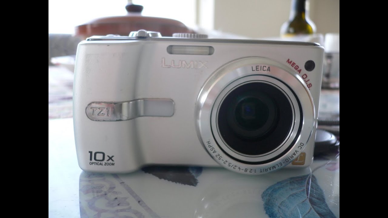 Old Digicam: Panasonic Lumix DMC-TZ1 - YouTube