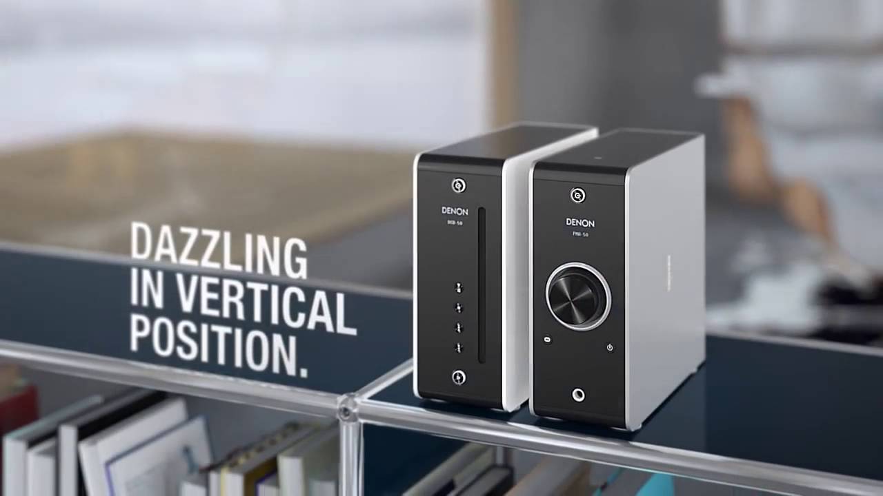 Denon Design Series : PMA-50, DCD-50 & DRA-100 - Cobra.fr - YouTube
