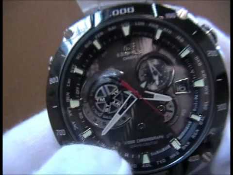 Casio Edifice Wave Ceptor EQW-M1100DB-1AER - YouTube
