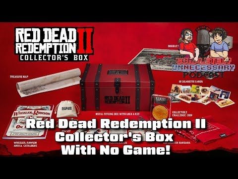 Red Dead Redemption II Collector's Box with No Game! #CUPodcast