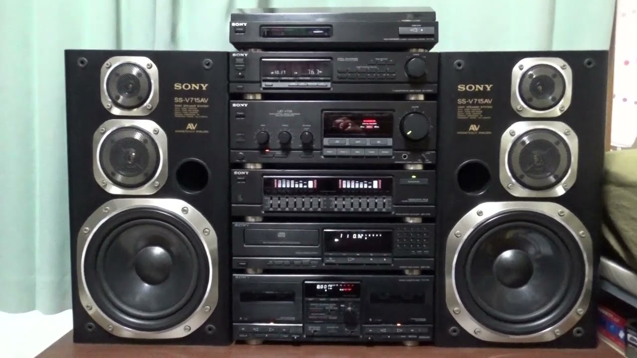 ラジオ・コンポ SONY SS-V750AV ラジオ・コンポ SONY SS-V750AV ラジオ