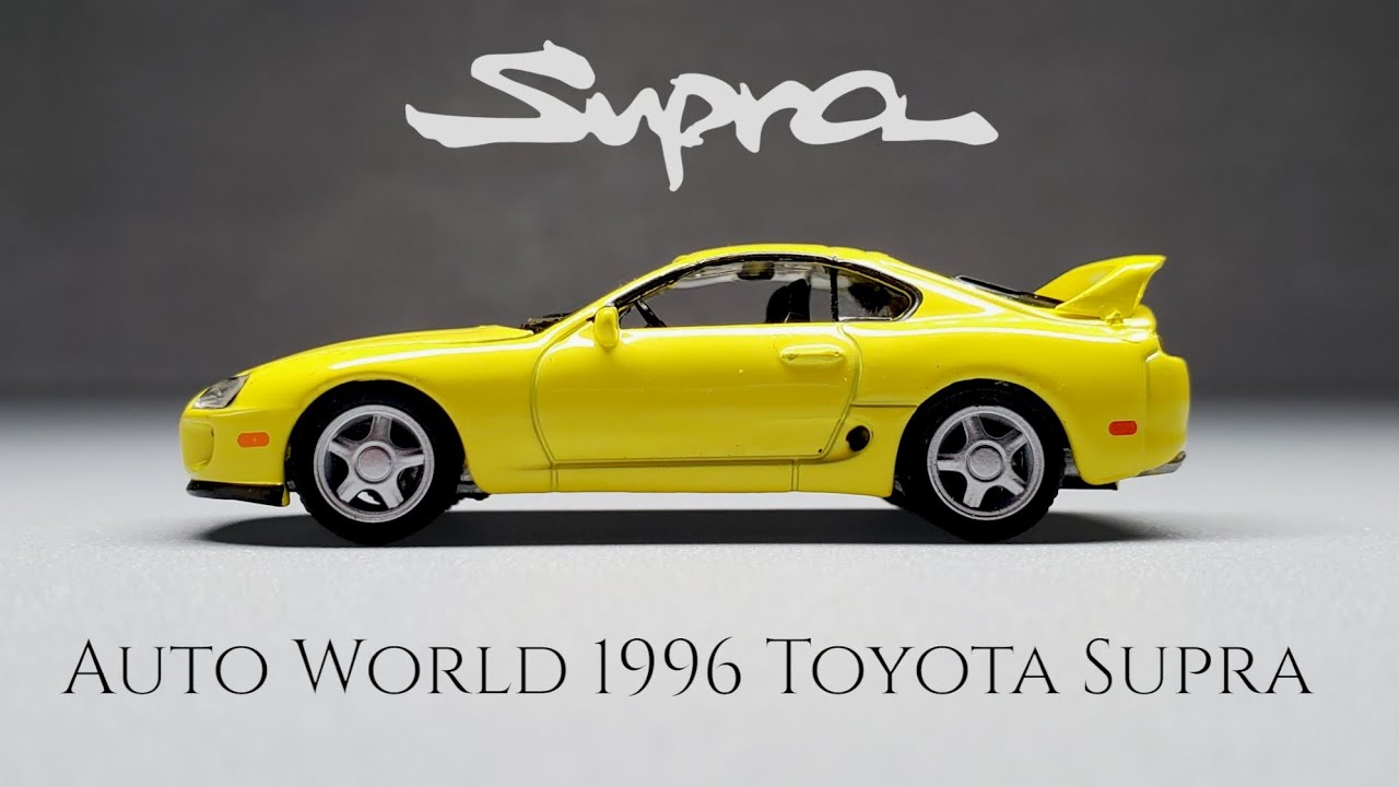 Diecast Car Review: Auto World 1996 Toyota Supra Asia Special
