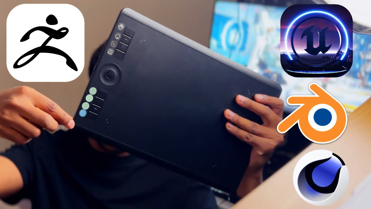 Wacom Intuos Pro Medium Tablet Review for 3D Modelers - YouTube