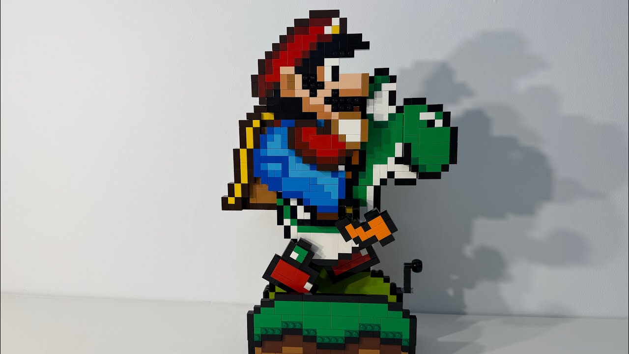 LEGO 71438 - Super Mario World: Mario And Yoshi Set Review - YouTube