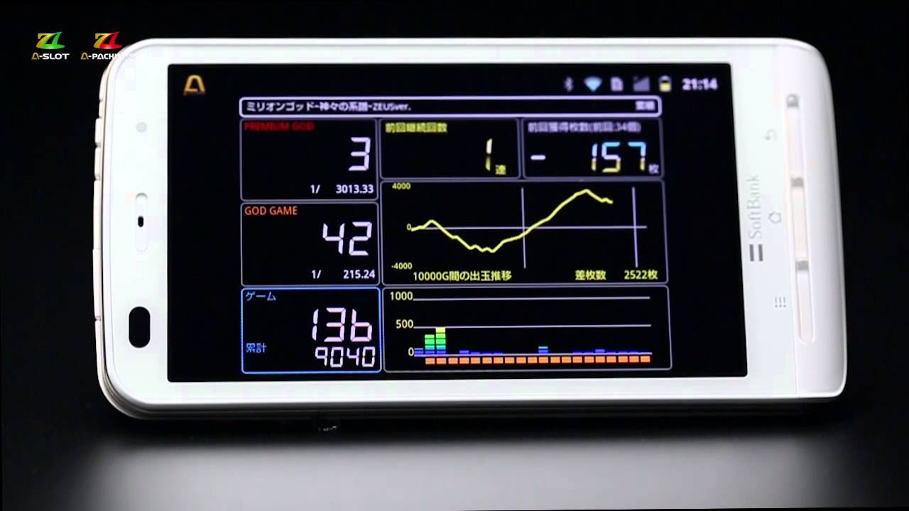A-COUNTER【パチスロ/パチンコ実機用 Androidデータカウンター】 - YouTube