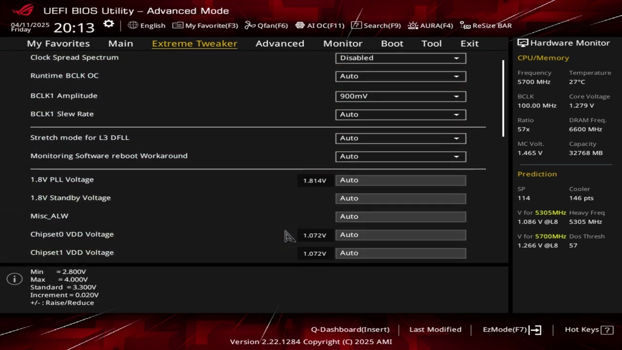 BIOS Setup | 6600c26 1:1 | 9800X3D | X870E APEX - YouTube