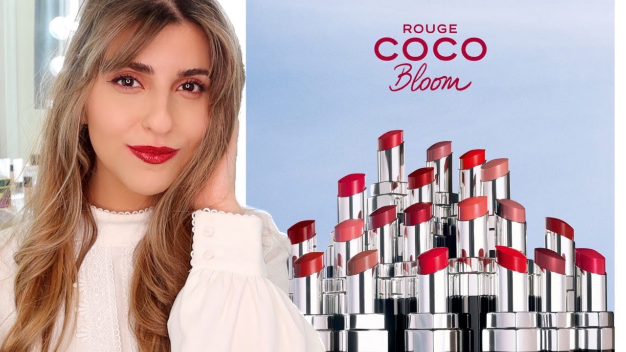 NEW! Chanel Rouge Coco Bloom Lipstick - YouTube