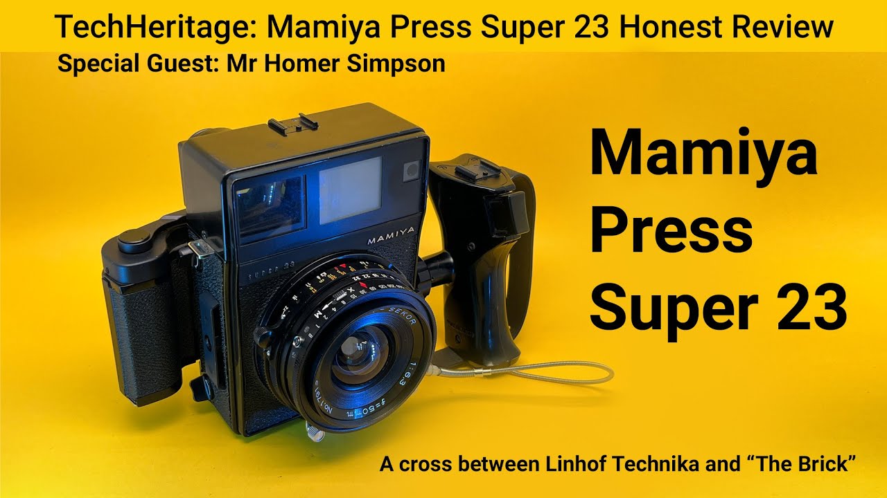 Mamiya Press Super 23, Honest Review - and a special guest - YouTube