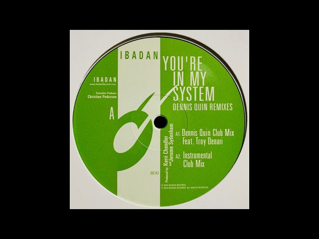 Kerri Chandler, Jerome Sydenham You're In My System Dennis Quin
