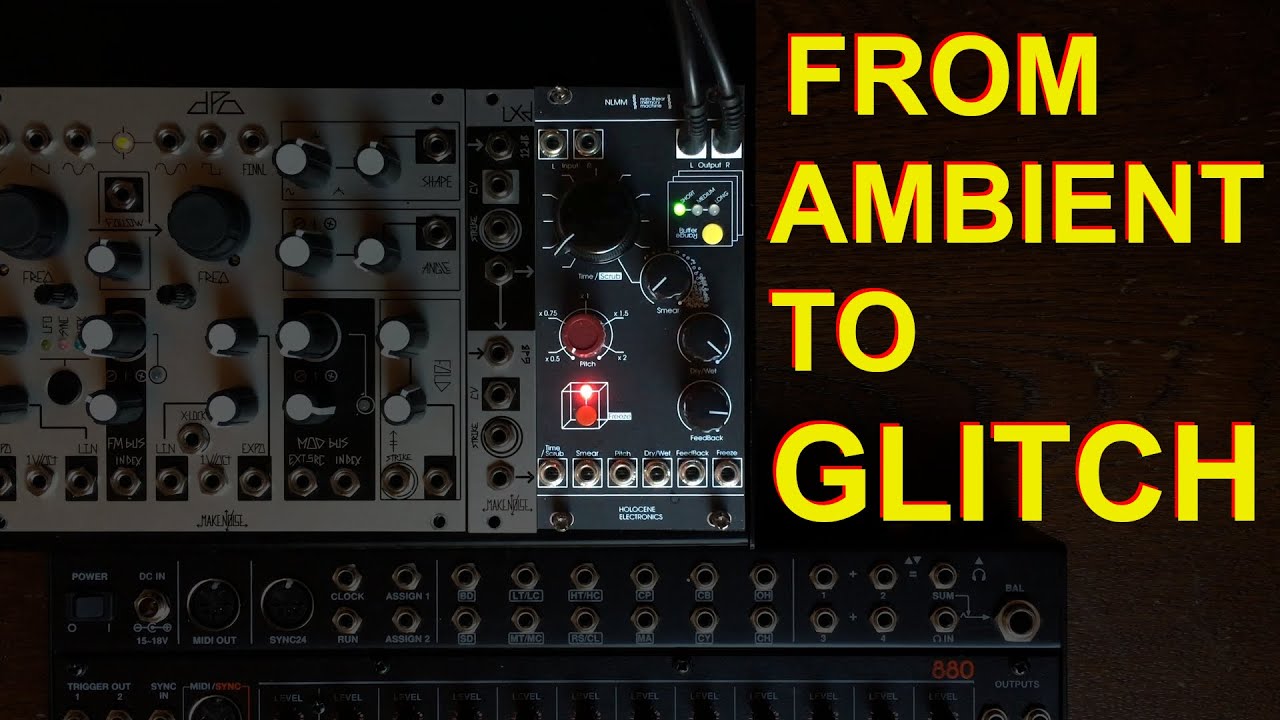 Non-Linear Memory Machine by Holocene Electronics - YouTube