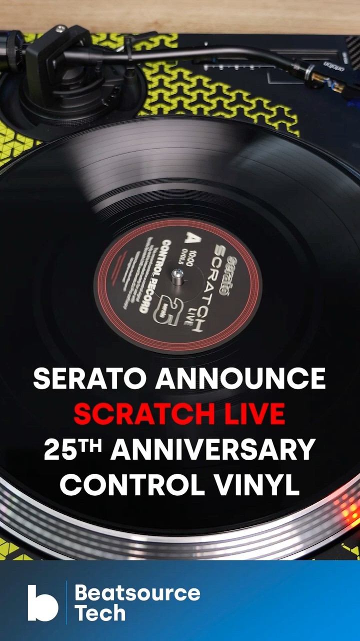 Serato Announce 25th Anniversary Scratch Live Control Vinyl