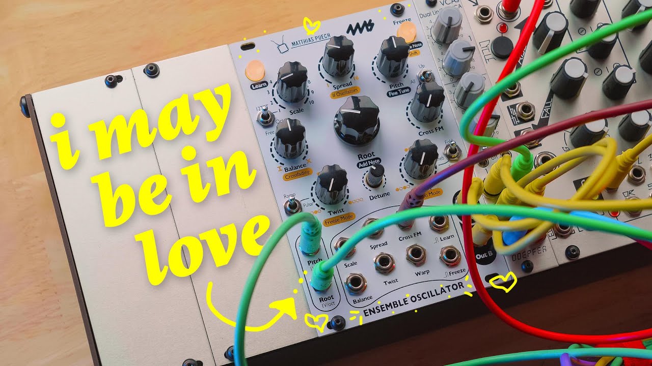 The 4MS Ensemble Oscillator Is Glorious: Modular Monday - YouTube