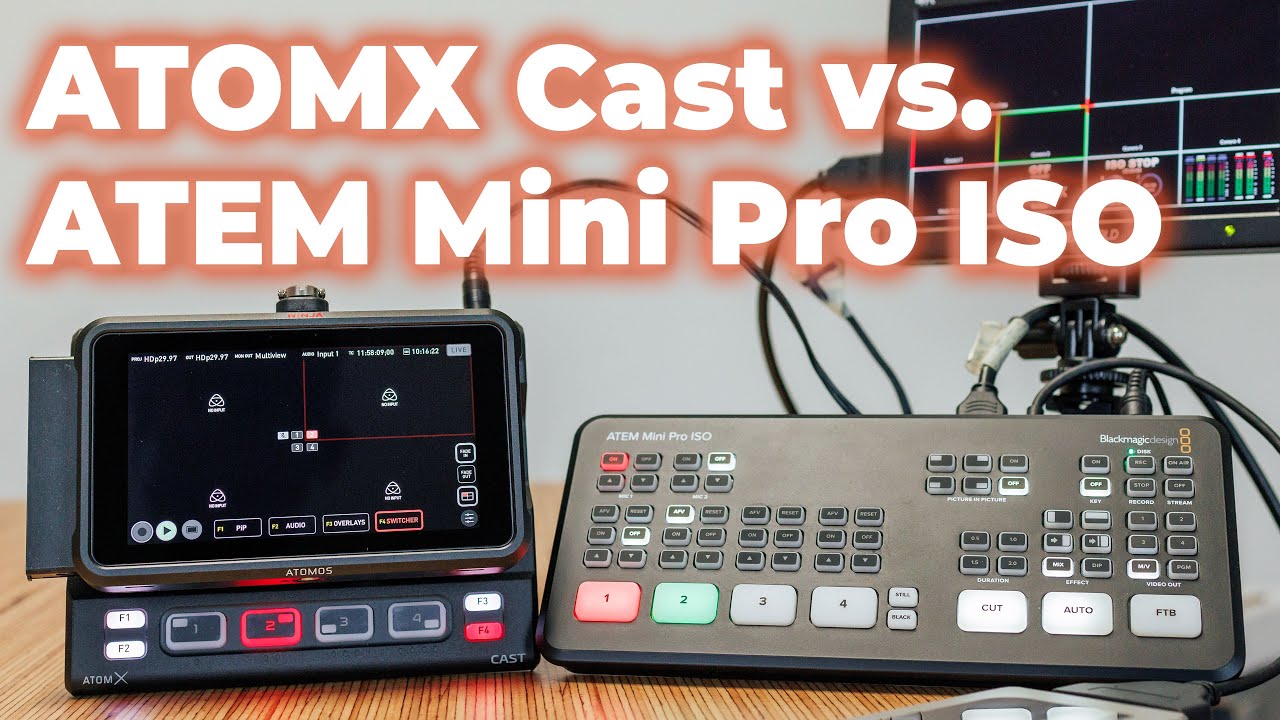 ATEM Mini Pro vs. AtomXCast with Atomos Ninja V - YouTube