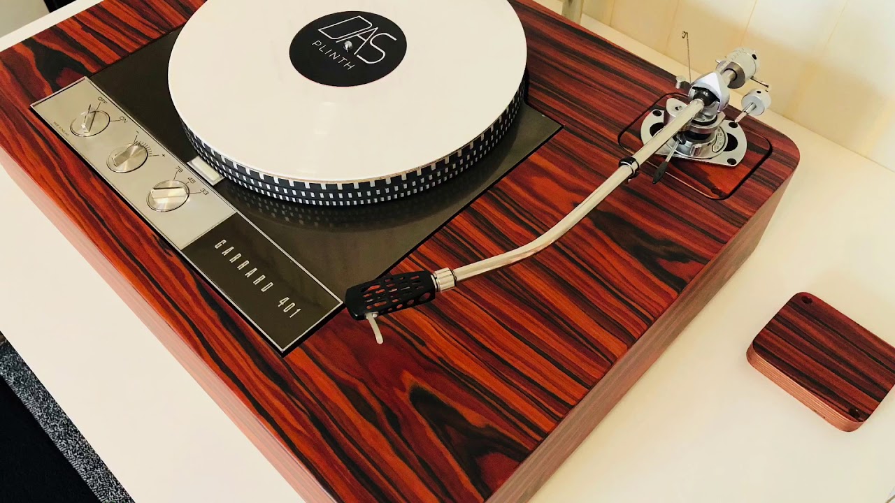 Garrard 401 Turntable Plinth's by DASPLINTH - YouTube