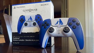 God Of War Ragnarok PS5 Dualsense Controller UNBOXING (LIMITED