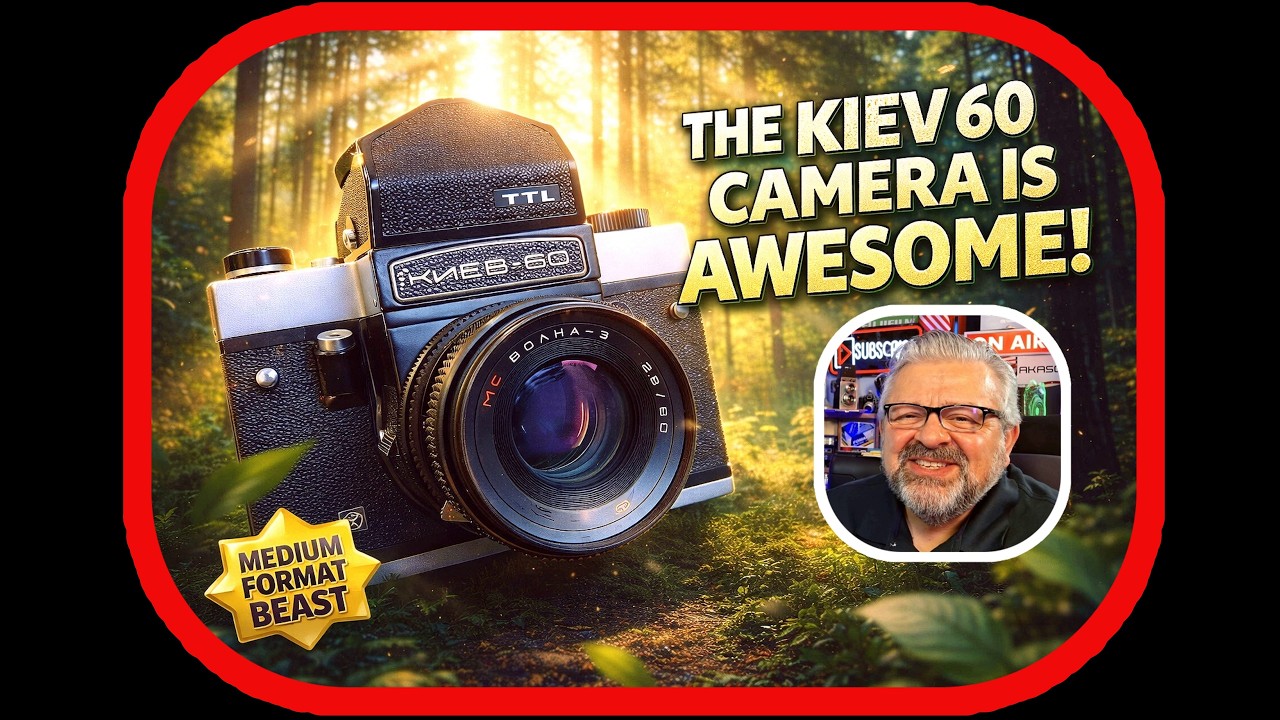 Kiev 60 Film Camera Review | PRO Medium Format Russian Camera