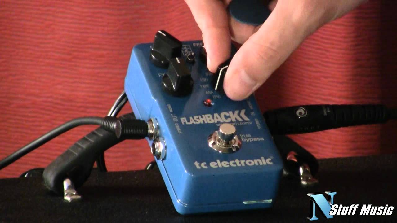 tc electronic Flashback Delay & Looper Pedal - YouTube