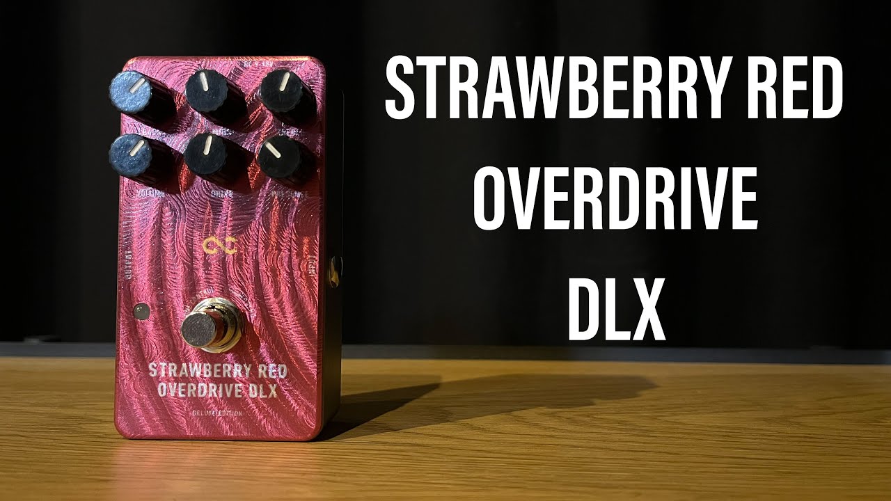 One Control STRAWBERRY RED OVERDRIVE DLX Limited BJFE Style【限定