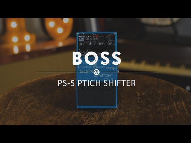 Boss PS-5 Pitch Shifter Pedal | Reverb Demo Video - YouTube