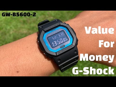 G-Shock] GW-B5600-2 - Most Value For Money - YouTube