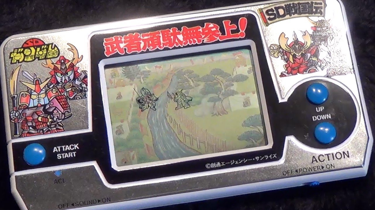 レトロ 電子ゲーム】バンダイ ポケットクラブ ガンダム SD戦国伝 武者