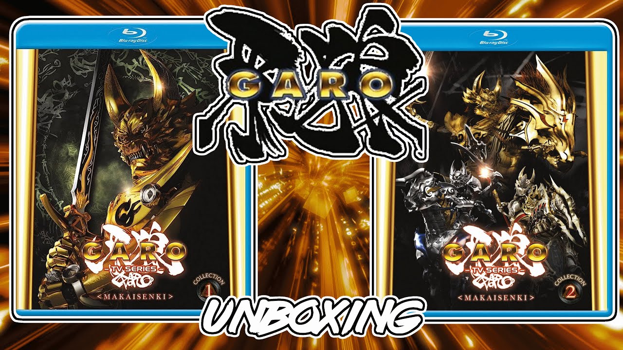 Garo Makai Senki TV Series Collection 1 & 2 Unboxing - YouTube