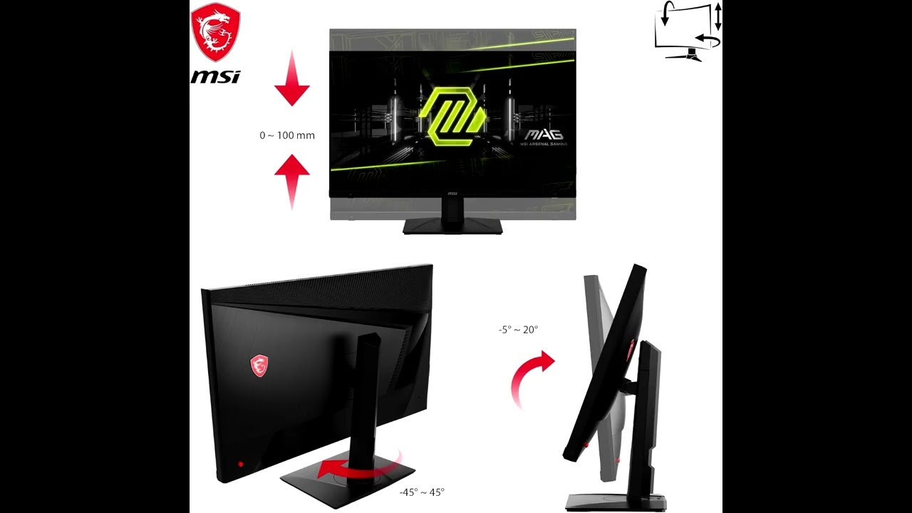 MSI MAG 322UPF 4K Gaming Monitor Review | 160Hz & 1ms Performance