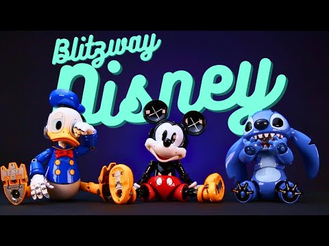 Blitzway 5PRO STUDIO Disney mecha diecast action figure ASMR