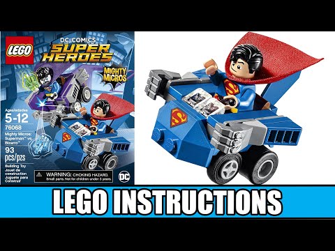 LEGO Instructions - DC Comics Super Heroes - 76068 - Mighty Micros