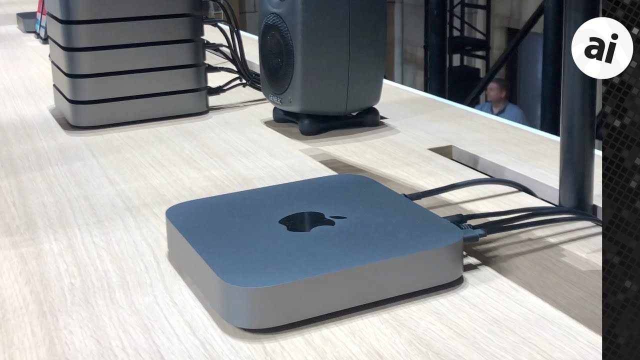 First look at the new space gray 2018 Mac mini | AppleInsider