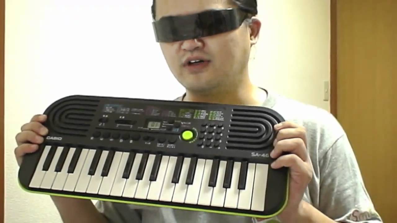 CASIO mini Keyboard SA-46 / Casio mini electronic keyboard SA-46