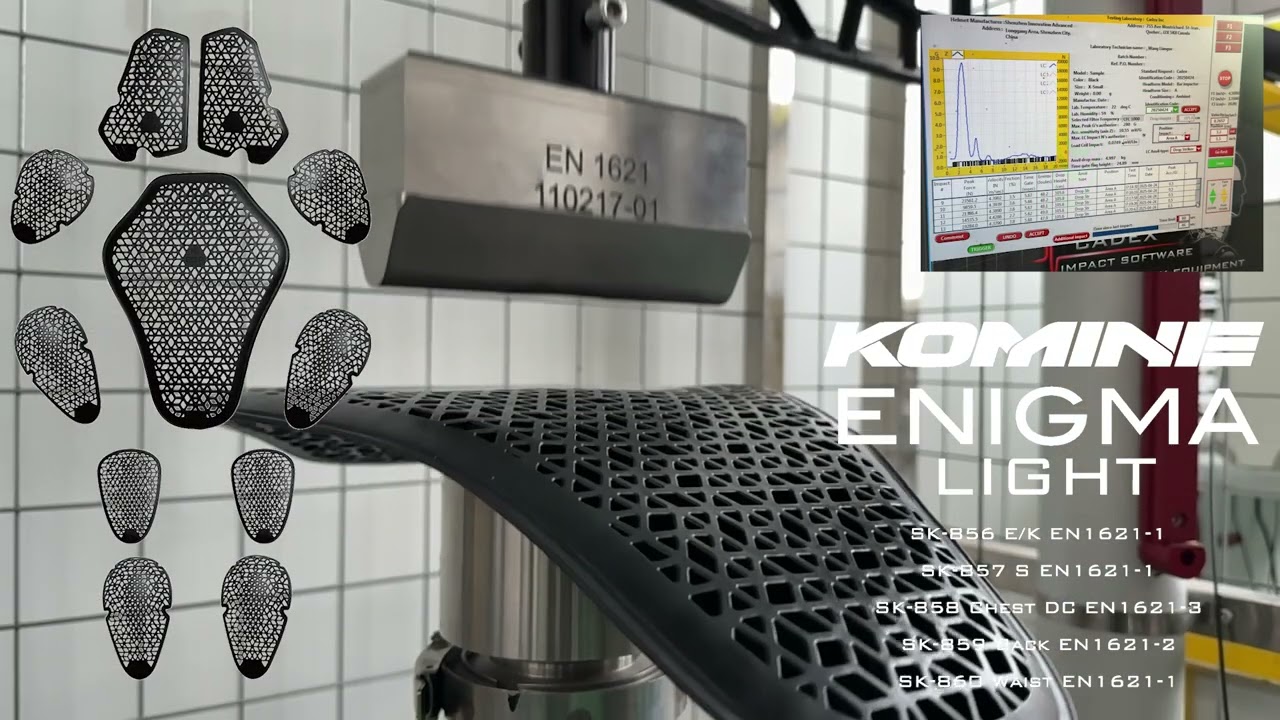 コミネ公式】SK-858 エニグマ ライト CE1 チェスト DC プロテクター