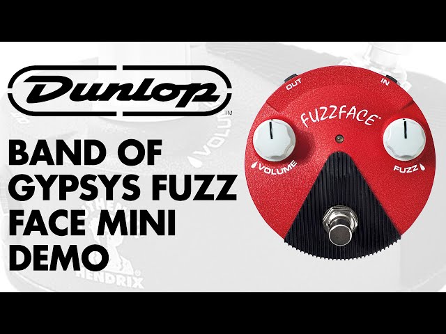Dunlop - FFM6 Hendrix Band Of Gypsys Fuzz Face Mini Demo at GAK