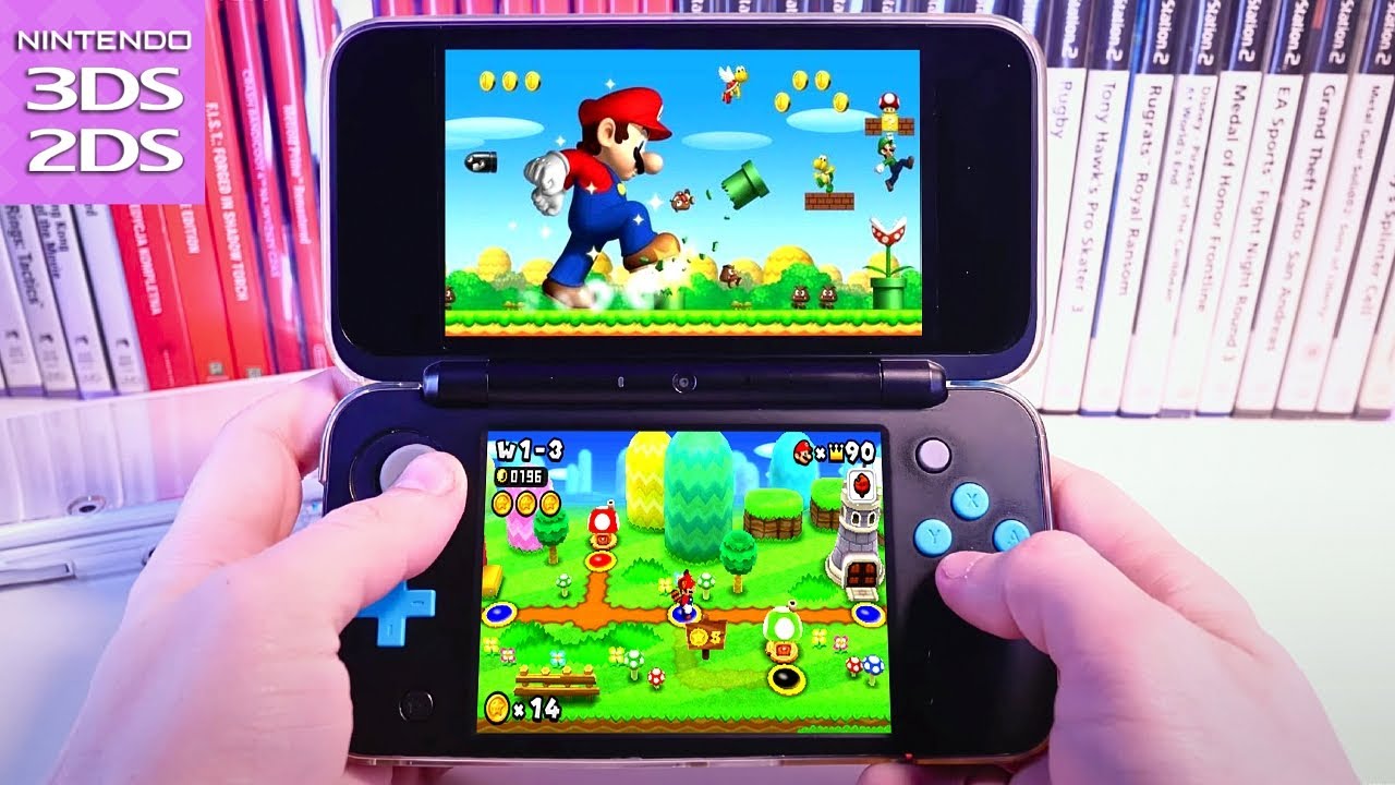 New Super Mario Bros 2 Nintendo 3DS New 2DS XL HANDHELD Gameplay