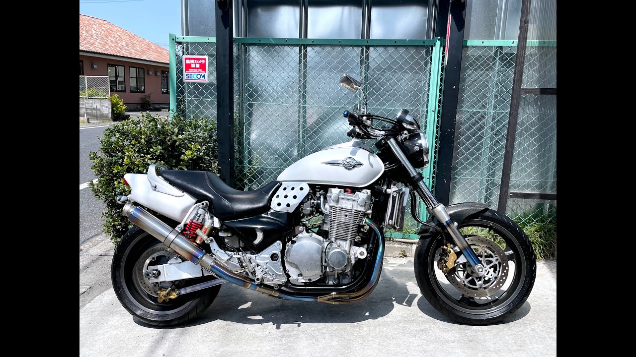 HONDA X4 Type LD SC38 - ホンダ X4 タイプLD - 社外チタンフル